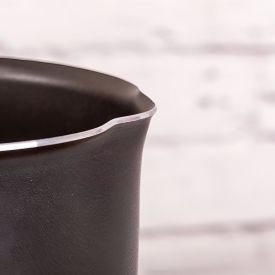 Fervedor Fortaleza 12 Cm - Preto Grafite