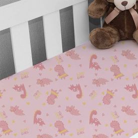 Lençol Infantil Avulso Para Berço Havan Baby - Girl