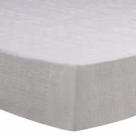 Lençol Avulso Queen Com Elástico 150 Fios Havan Casa - Artista Textura Bege