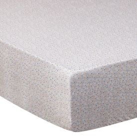 Lençol Avulso Solteiro Microfibra Havan Kids 1 Pç - Aster Poa Cinza