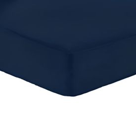 Lençol Avulso Solteiro Slym Solecasa 1 Pç - Azul Profundo