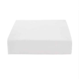 Lençol Queen 100% Algodão Sem Elástico Buona Fortuna 1 Pç - Branco
