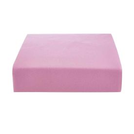 Lençol Queen 100% Algodão Sem Elástico Buona Fortuna 1 Pç - Rosa Velho