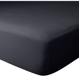 Lençol Avulso Solteiro Com Elástico Microfibra Havan Casa 1 Peça - Preto