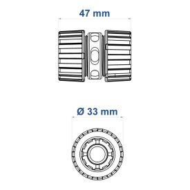 Ligação para Reparo de Mangueira 1/2" Tramontina - 78510/500