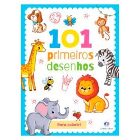 Livro 101 Primeiros Desenhos Ciranda Cultural - 9786555003864