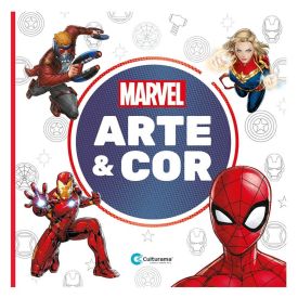 Livro Arte E Cor Marvel Culturama - 020520301