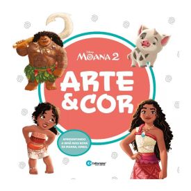 Livro Arte E Cor Moana 2 Culturama Editora - Colorir