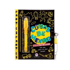 Livro Coisas de Menino Proibido para Meninas Ciranda Cultura - Preto