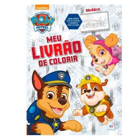Livro Patrulha Canina Meu Livrão De Colorir Ciranda Cultural - 9786555005875