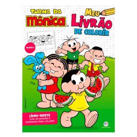 Livro Turma Da Mônica Meu Livrão De Colorir Ciranda Cultural - 9786555005851