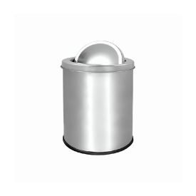 Lixeira Basculante Camesa 3 Litros - Aço Inox