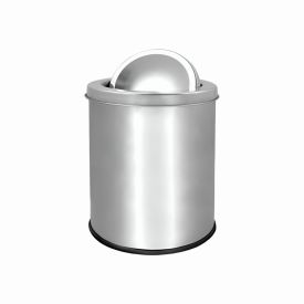 Lixeira Basculante Camesa 5 Litros - Aço Inox