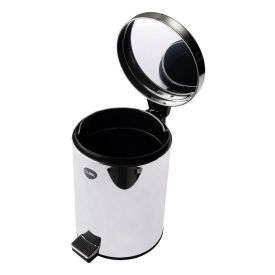 Lixeira Com Pedal Inox Clink 3 Litros - Inox