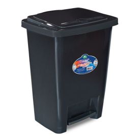 Lixeira Com Pedal 35 Litros Arqplast - Preto
