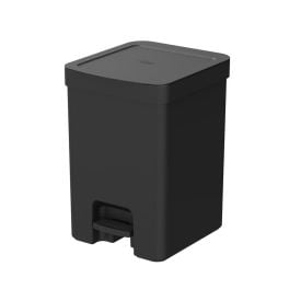 Lixeira Com Pedal Trium Martiplast 12 Litros - Preto