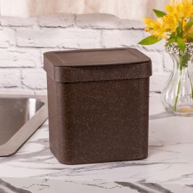 Lixeira Eco 2,5 Litros Martiplast - Marrom