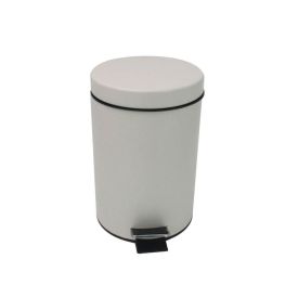 Lixeira Redonda Marrocos Com Pedal 3 Litros Havan Casa - Baunilha