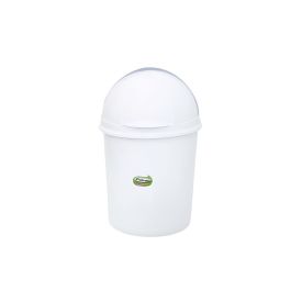 Lixeira Retrátil Plasvale 7,3 Litros - Branco