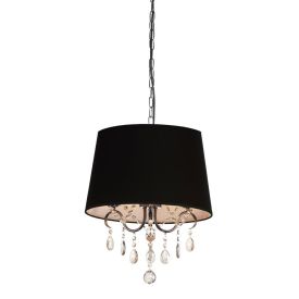Lustre Abricó 3Xe14 Taschibra - Preto