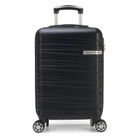 Mala De Bordo Abs 360° Bonito Luxcel  - Preto