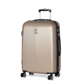 Mala De Viagem Média Abs 360° Geneva Luxcel - Champanhe