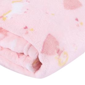Manta De Bebe Microfibra 90X110 Cm Havan Baby 1 Pç - Princesa