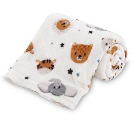 Manta De Bebe Microfibra 90X110 Cm Havan Baby 1 Pç - Safari
