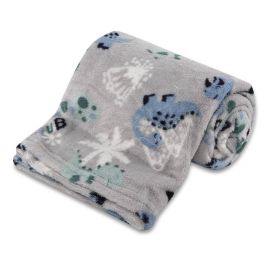 Manta De Bebe Microfibra 90X110 Cm Havan Baby 1 Pç - Dino