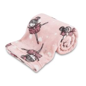 Manta De Bebe Microfibra 90X110 Cm Havan Baby 1 Pç - Bailarina