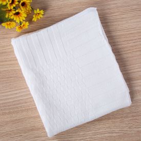 Manta De Tricô 80X100cm Havan Baby - Branco