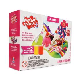 Massa De Modelar Loja De Doces Estrela - Diversos