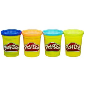 Massinha de Modelar 4 Potes Play-Doh Hasbro - COLORIDO