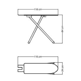 Mesa De Passar Compact Tramontina - Floral B