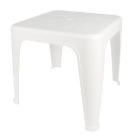 Mesa Plástica Pequena De Apoio Mor - Branco