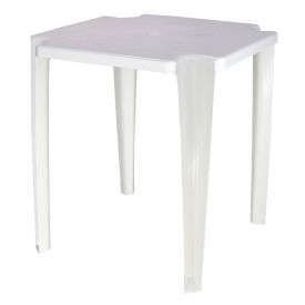 Mesa Plástica Quadrada Tramontina Noronha Em Polipropileno