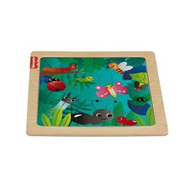 Meu Primeiro Quebra-Cabeça De Madeira Fisher-Price - OHXV15 