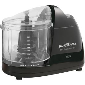 Mini Processador 2P com Jarra Transparente Britania