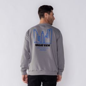 Moletom Masculino Sem Capuz Thing