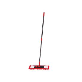 Mop Flat Chenile Camesa - Vermelho/Cinza