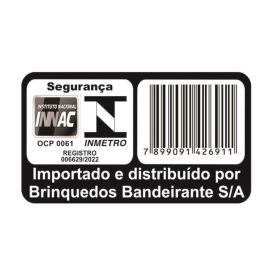 Moto Cross Elétrica 6V Azul Brinquedos Bandeirante - 2961