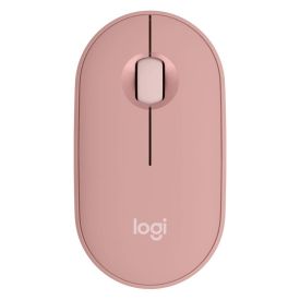 Mouse Logitech M350s Sem Fio Rosa