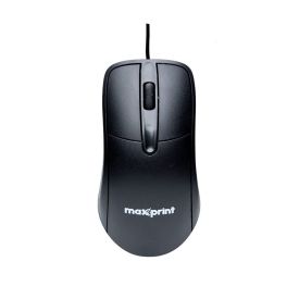 Mouse Maxprint Officeeasy Com Fio 1200 Dpi - Preto