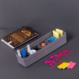Organizador Martiplast Logic Colmeia G - Cinza