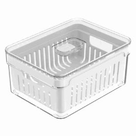 Organizador Com Cesto Clear Fresh Martiplast 2,2L - Transparente 