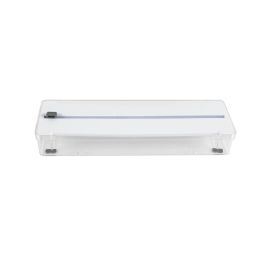 Organizador E Cortador De Rolos Duplo Clear Ou - Transparente