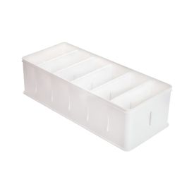 Organizador Encaixa 5 Divisórias Pequeno Plasútil - Branco