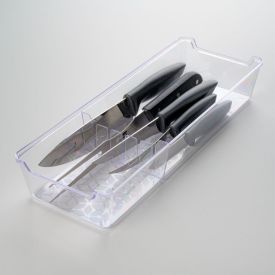 Organizador Multiuso para Facas Uz 12,5Cm - Transparente