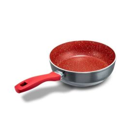 Panela Com Tampa De Vidro Redstone Définitive Philco 2,7L - Cinza com Vermelho
