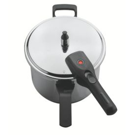 Panela De Pressão Aço Inox Fundo Triplo Brava Tramontina - 4,5 Litros